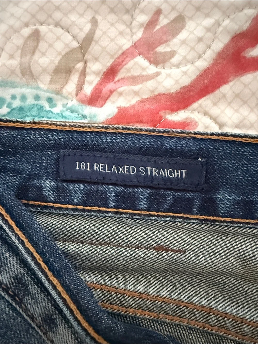 Lucky Brand 181 Relaxed Straight Jeans